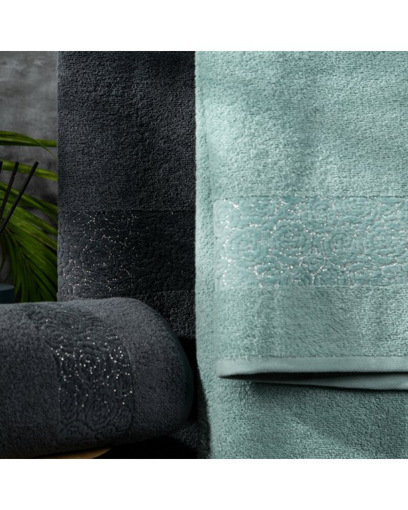 Ręcznik bawełna 30x50 Iris miętowy Eurofirany