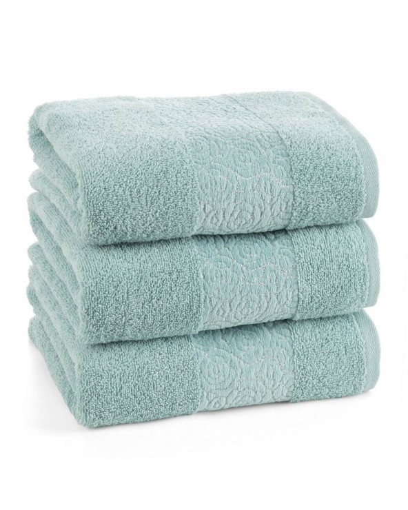 Ręcznik bawełna 70x140 Iris miętowy Eurofirany