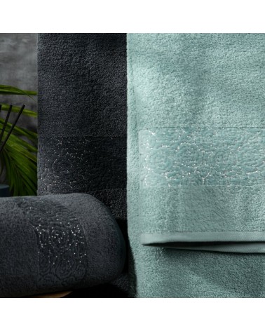 Ręcznik bawełna 70x140 Iris miętowy Eurofirany