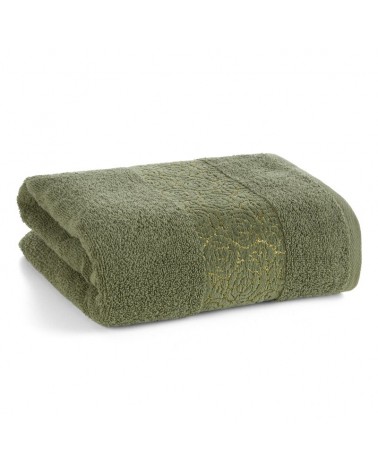 Ręcznik bawełna 70x140 Iris ciemnozielony Eurofirany