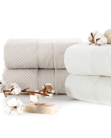 Ręcznik bawełna 90x150 Jessi beżowy Eurofirany