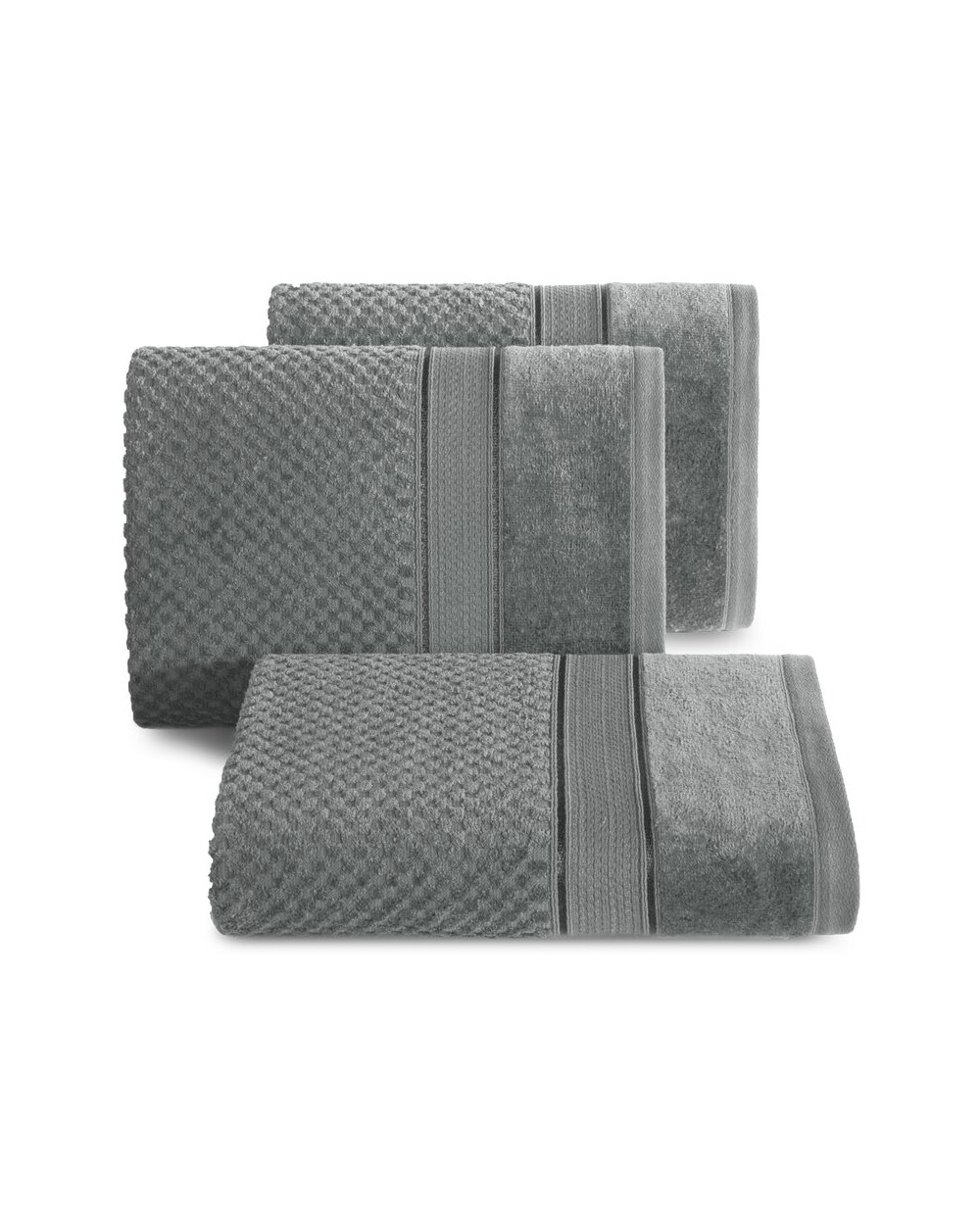 Ręcznik bawełna 90x150 Jessi stalowy Eurofirany