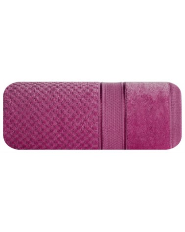 Ręcznik bawełna 90x150 Jessi amarantowy Eurofirany