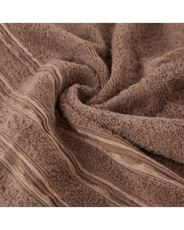 Ręcznik bawełna 50x90 Jonas brązowy Eurofirany