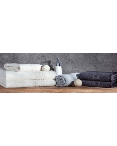 Ręcznik bawełna 70x140 Karin biały Eurofirany