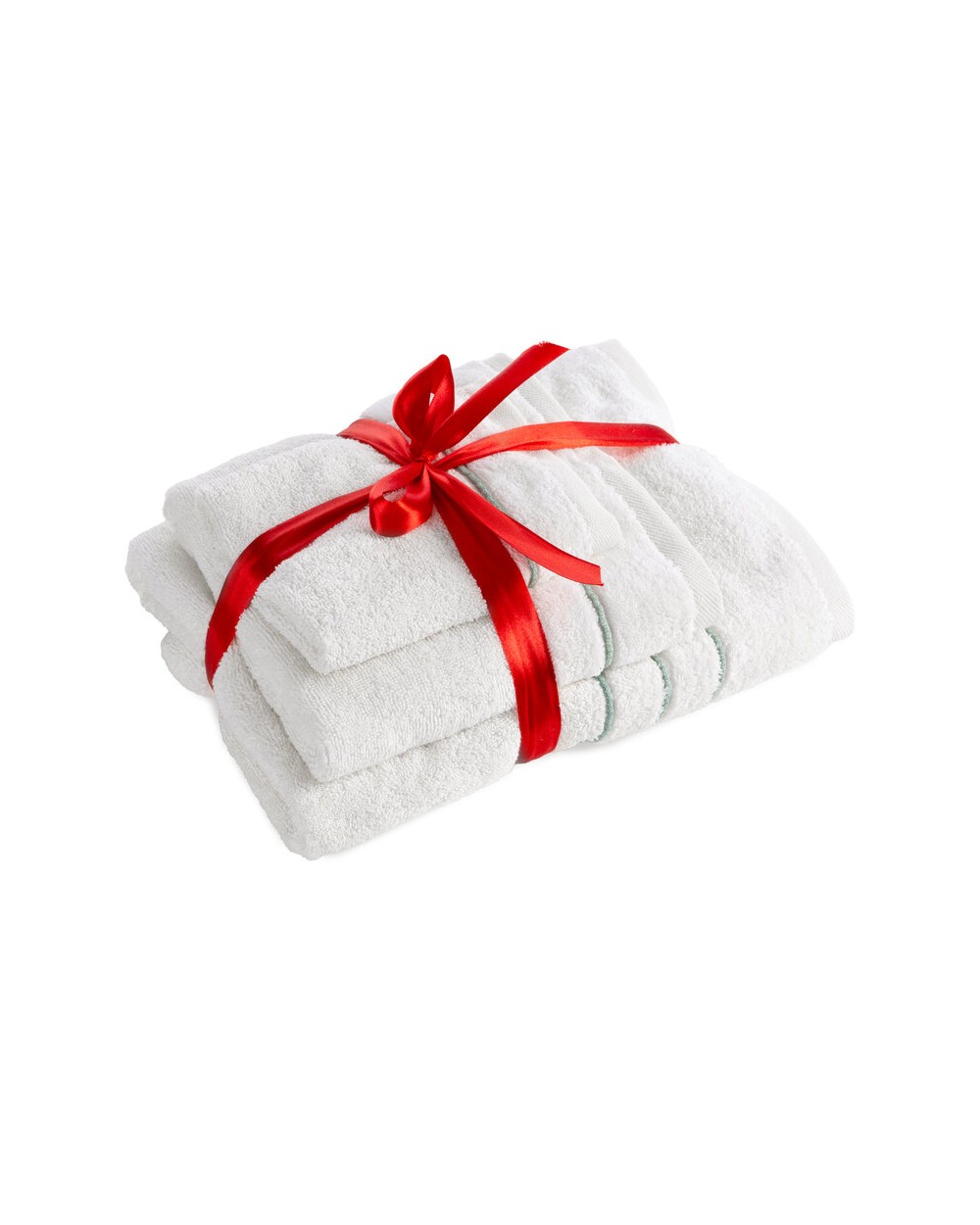 Ręcznik bawełna 30x50 + 50x90 + 70x140 kpl 3 szt Sibel kremowy Eurofirany