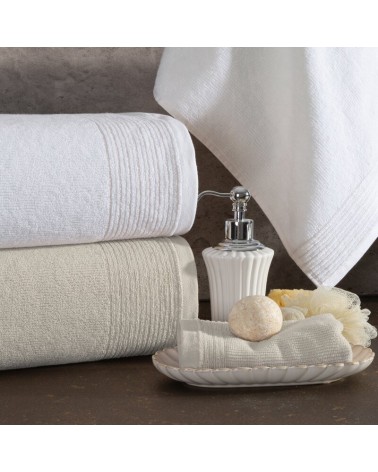 Ręcznik bawełna 50x90 Lari jasnobordowy Eurofirany