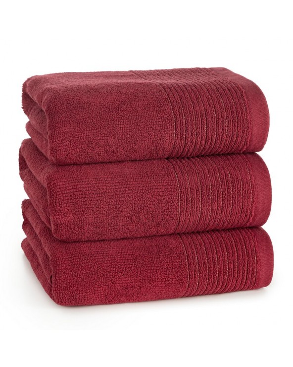 Ręcznik bawełna 70x140 Lari jasnobordowy Eurofirany