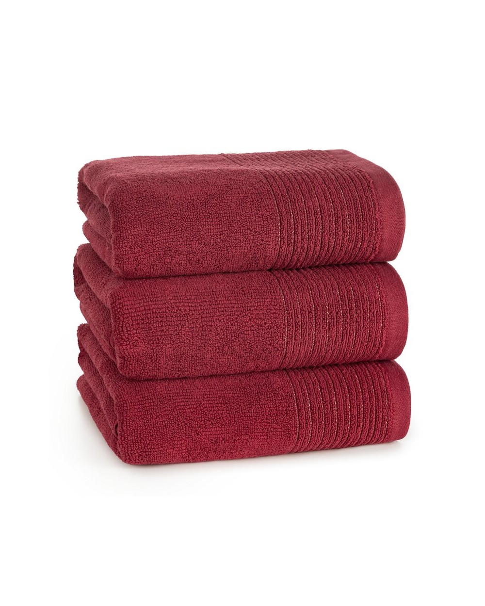 Ręcznik bawełna 70x140 Lari jasnobordowy Eurofirany