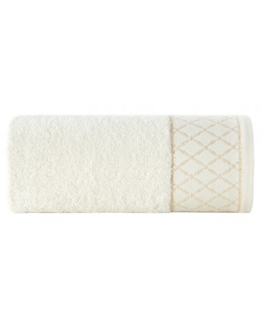 Ręcznik bawełna 50x90 Layla kremowy Eurofirany