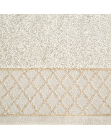 Ręcznik bawełna 50x90 Layla kremowy Eurofirany