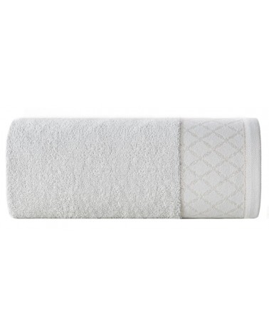 Ręcznik bawełna 50x90 Layla srebrny Eurofirany