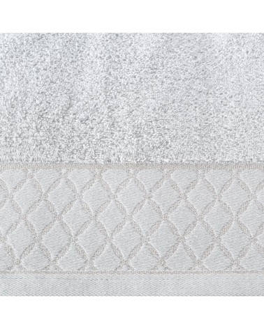 Ręcznik bawełna 50x90 Layla srebrny Eurofirany