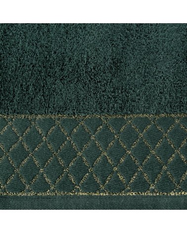 Ręcznik bawełna 70x140 Layla ciemnozielony Eurofirany