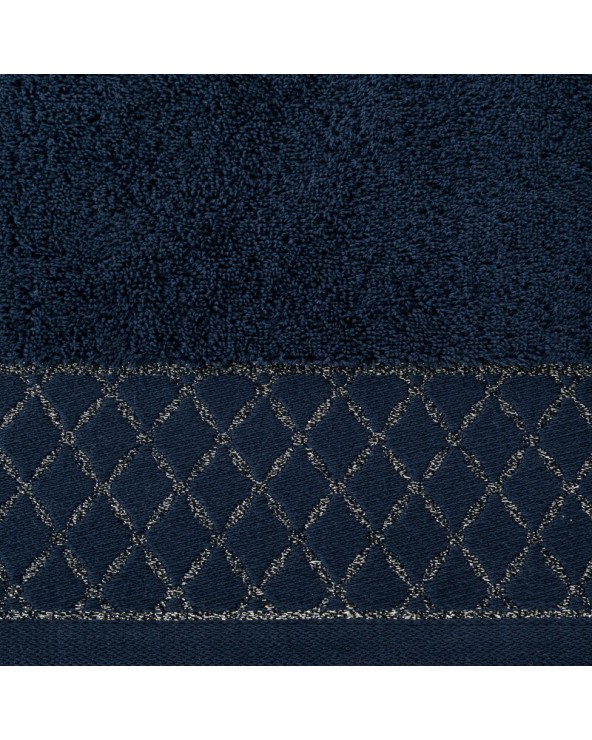 Ręcznik bawełna 30x50 Layla granatowy Eurofirany