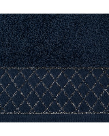 Ręcznik bawełna 30x50 Layla granatowy Eurofirany