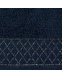 Ręcznik bawełna 70x140 Layla granatowy Eurofirany