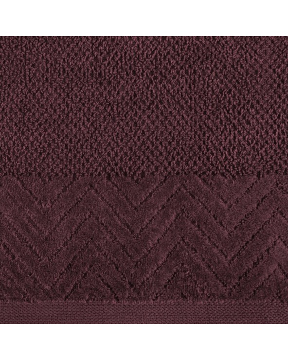 Ręcznik bawełna 30x50 Loren bordowy Eurofirany