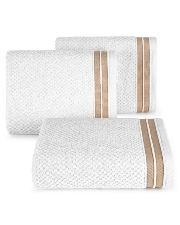 Ręcznik bawełna 50x90 Madlen biały Eurofirany