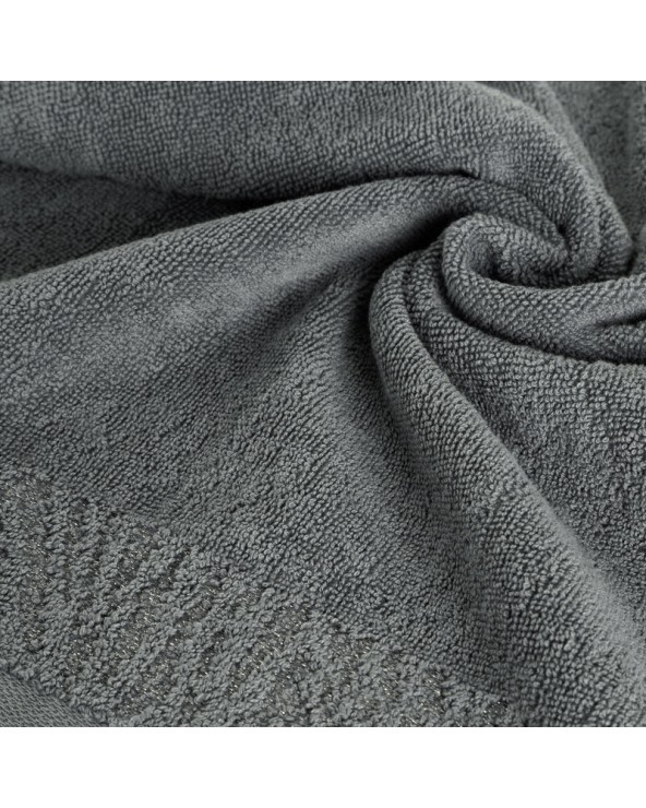 Ręcznik bawełna 30x50 Margo srebrny Eurofirany