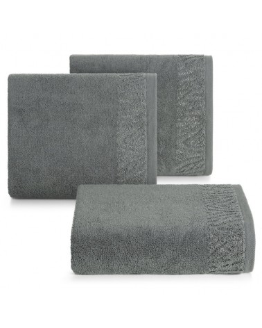 Ręcznik bawełna 50x90 Margo srebrny Eurofirany