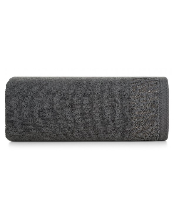 Ręcznik bawełna 70x140 Margo stalowy Eurofirany