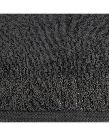 Ręcznik bawełna 70x140 Margo stalowy Eurofirany