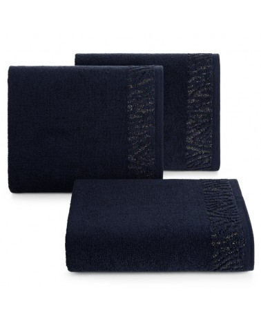 Ręcznik bawełna 50x90 Margo granatowy Eurofirany