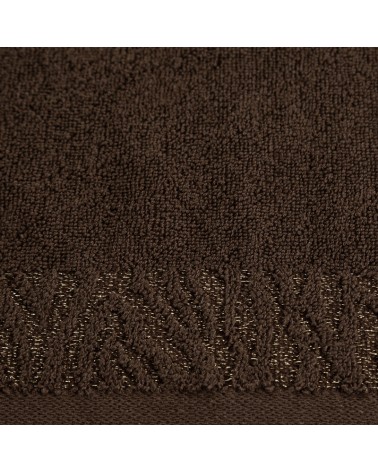 Ręcznik bawełna 70x140 Margo brązowy Eurofirany