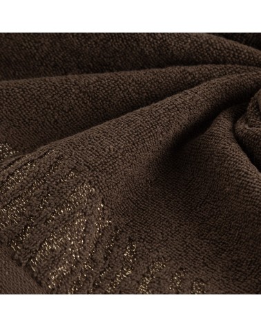 Ręcznik bawełna 70x140 Margo brązowy Eurofirany