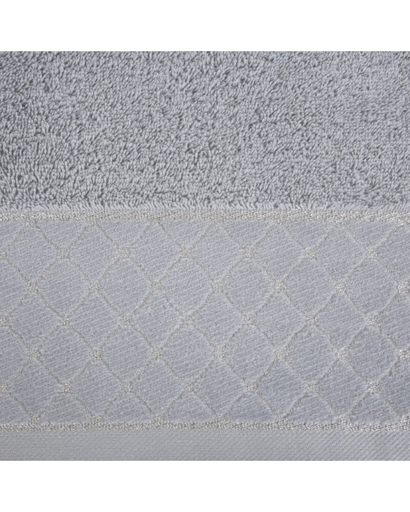Ręcznik bawełna 50x90 Martha srebrny Eurofirany