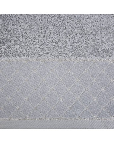Ręcznik bawełna 50x90 Martha srebrny Eurofirany