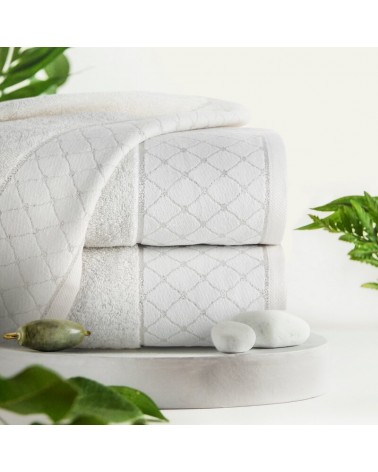 Ręcznik bawełna 50x90 Martha grafitowy Eurofirany