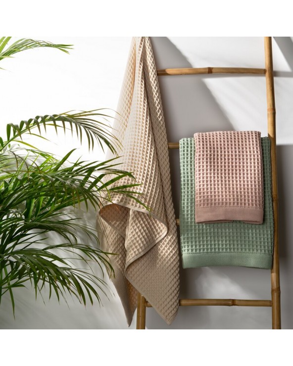 Ręcznik bawełna 90x150 Melo kremowy Eurofirany