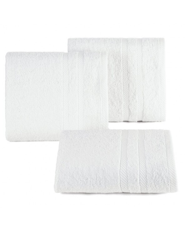 Ręcznik bawełna 100x150 Milo biały Eurofirany