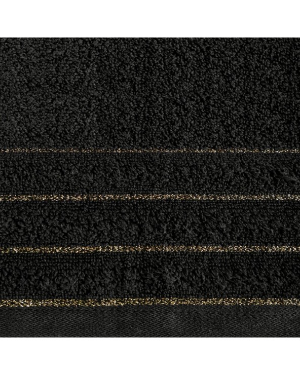 Ręcznik bawełna 50x90 Nadine czarny Eurofirany