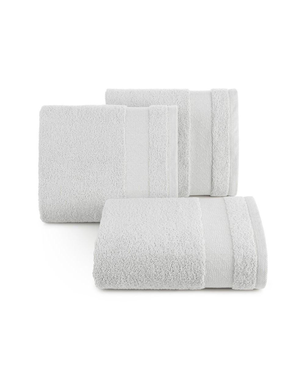 Ręcznik bawełna 50x90 Nessy srebrny Eurofirany