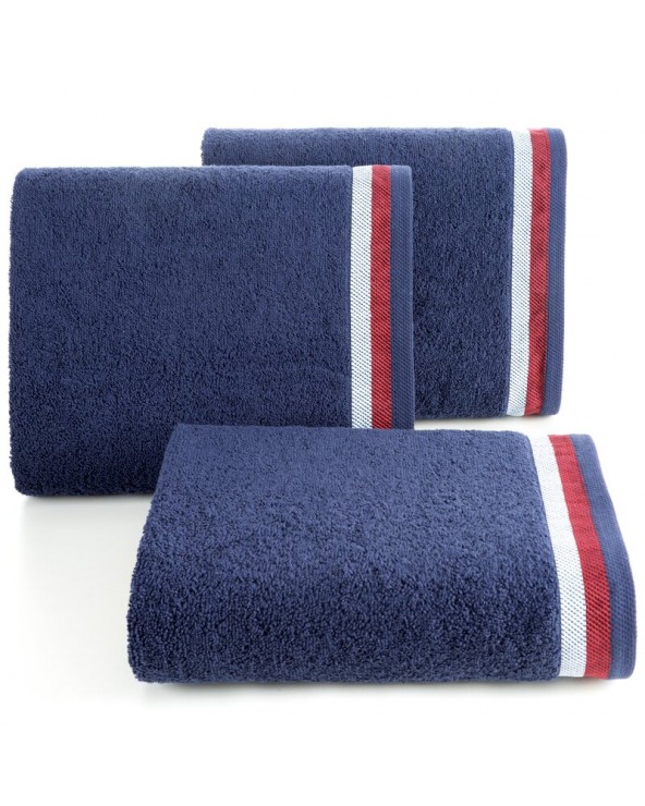 Ręcznik bawełna 50x90 Niko granatowy Eurofirany