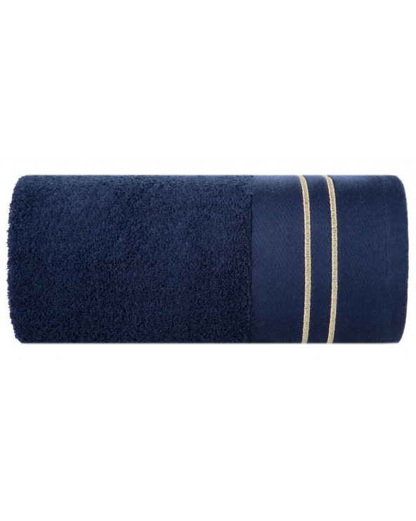 Ręcznik bawełna 50x90 Olivia granatowy Eurofirany