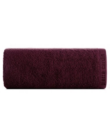 Ręcznik bawełna 30x50 Pierre Cardin Evi burgundowy Eurofirany