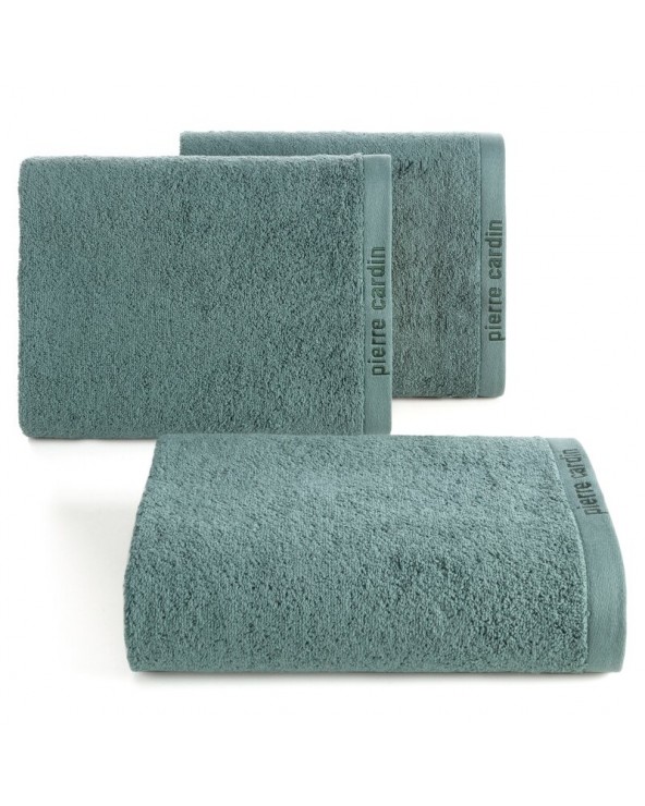 Ręcznik bawełna 50x90 Pierre Cardin Evi ciemnomiętowy Eurofirany