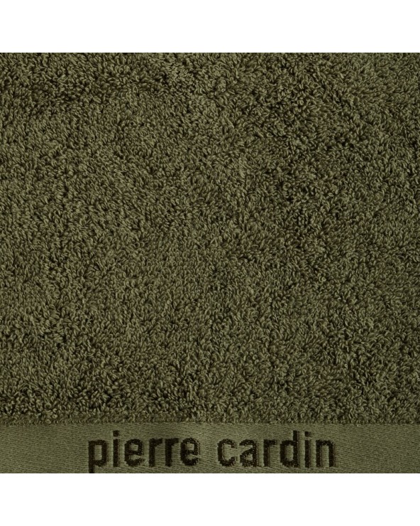 Ręcznik bawełna 30x50 Pierre Cardin Evi ciemnooliwkowyEurofirany