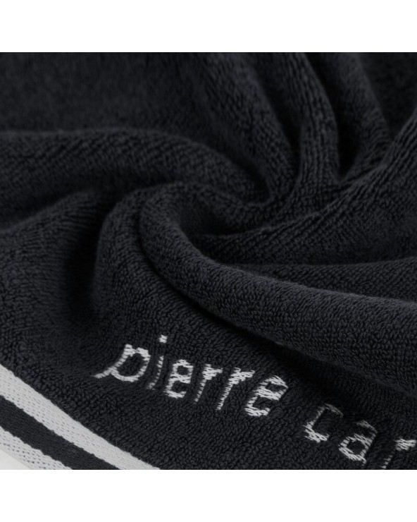 Ręcznik bawełna 50x90 Pierre Cardin Rocco czarny Eurofirany