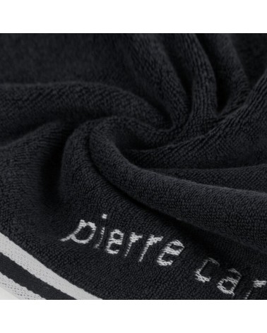 Ręcznik bawełna 50x90 Pierre Cardin Rocco czarny Eurofirany