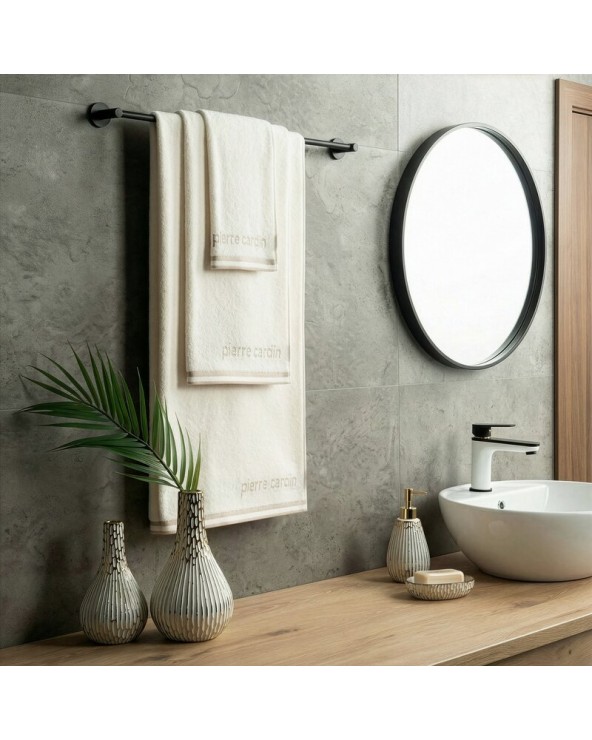 Ręcznik bawełna 50x90 Pierre Cardin Rocco kremowy Eurofirany