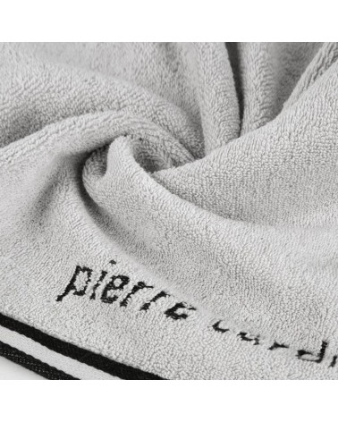 Ręcznik bawełna 30x50 Pierre Cardin Rocco srebrny Eurofirany