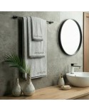 Ręcznik bawełna 70x140 Pierre Cardin Rocco srebrny Eurofirany