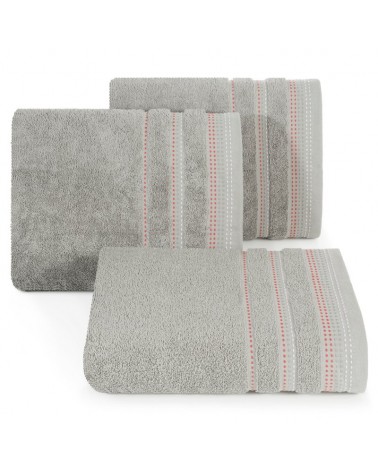 Ręcznik bawełna Pola 50x90 srebrny Eurofirany