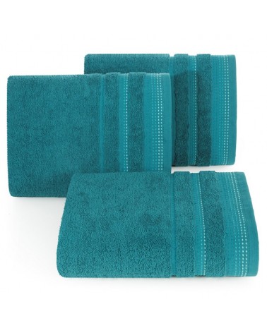 Ręcznik bawełna Pola 50x90 ciemnoturkusowy Eurofirany