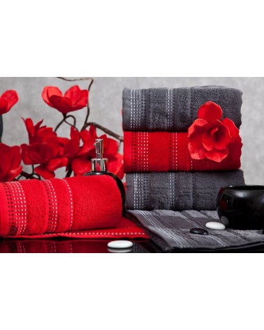 Ręcznik bawełna Pola 50x90 ciemnozielony Eurofirany